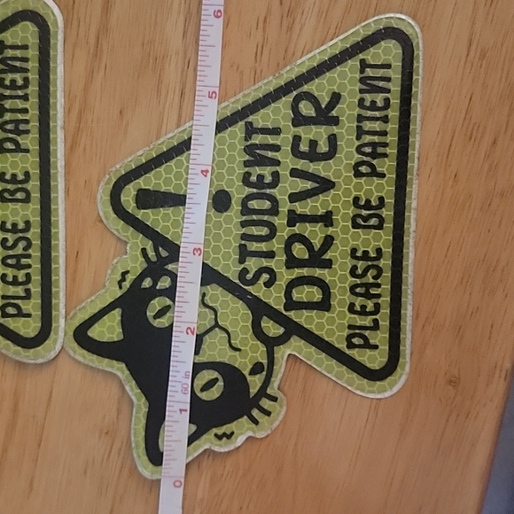 Cat Student Driver Magnets Set - Picture 6 of 7